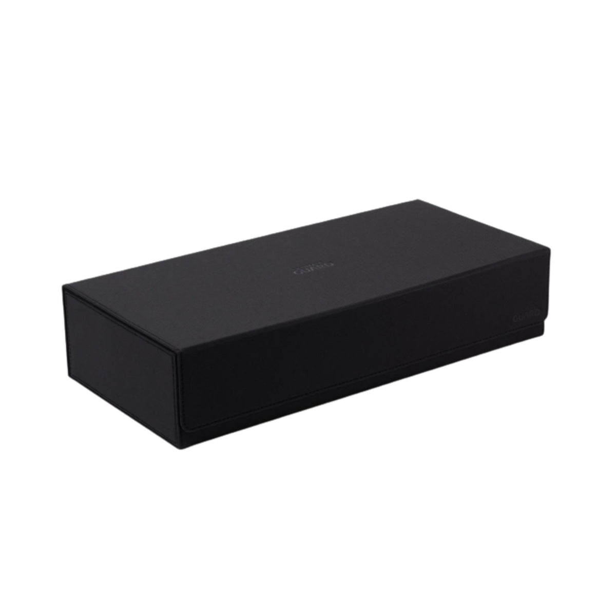Ultimate Guard Superhive 550+ Monocolor Black Trading Card Game Storage Box, Holds 550+ Double-Sleeved Cards, Deck Cases, 2 Playmats and Gaming Accessories (PRE-ORDER)
