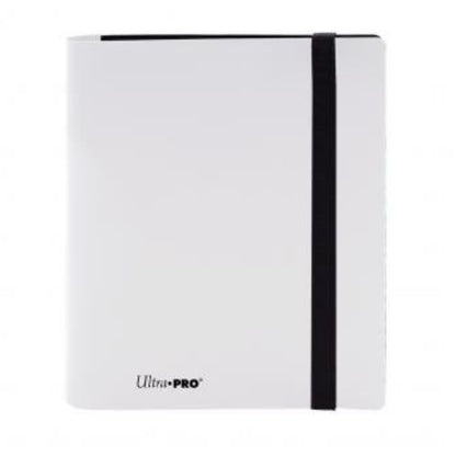 Ultra Pro PRO Binder 4-Pocket – Arctic White | Side-Loading Trading Card Album | Holds 160 Cards | Archival Safe & Acid-Free