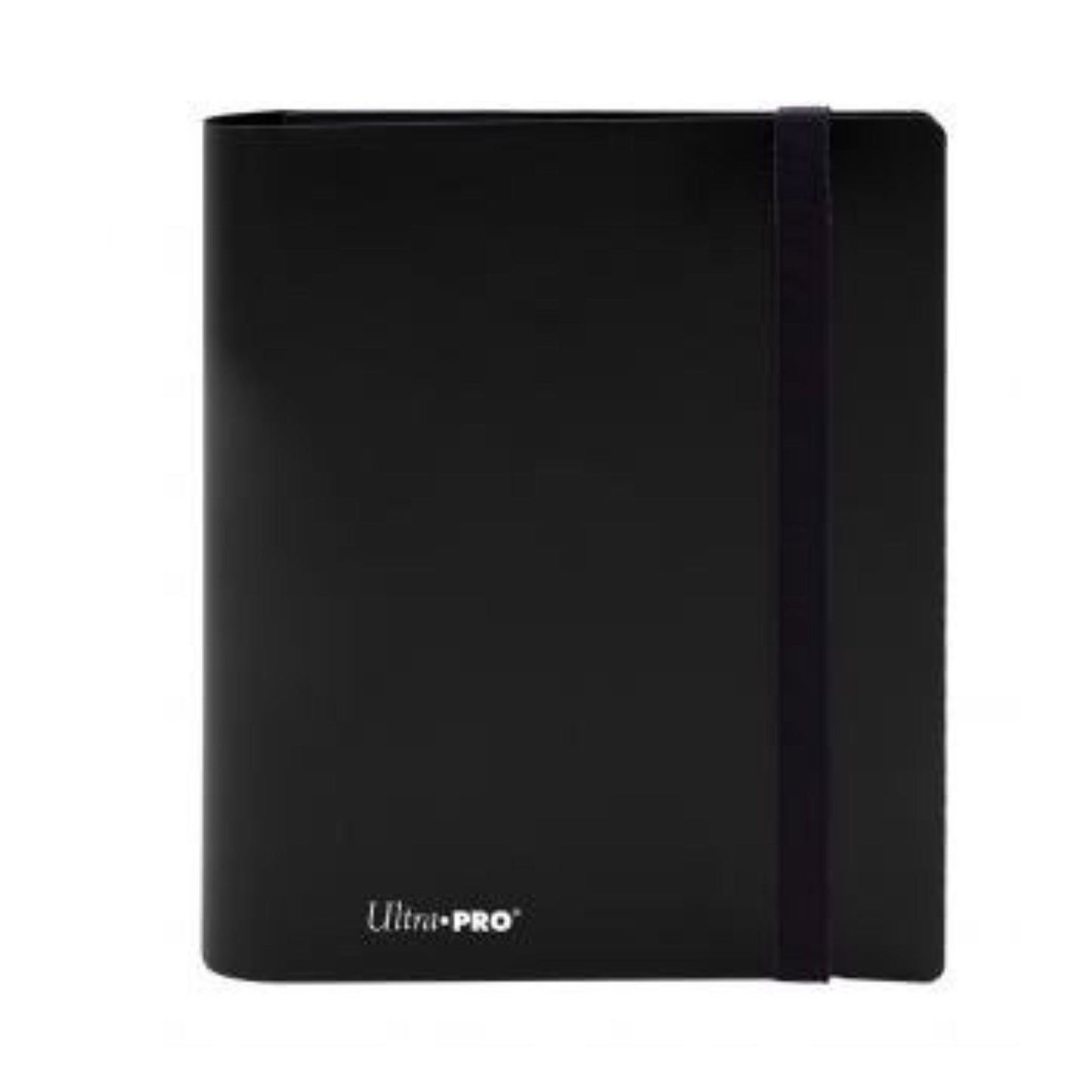Ultra PRO 4-Pocket PRO-Binder – Jet Black | Holds 160 Cards | Side-Loading, Archival-Safe, Acid-Free Collector Card Binder