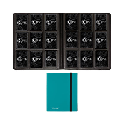 Ultra PRO 9-Pocket PRO-Binder – Sky Blue | Holds 360 Cards | Side-Loading Design | Archival-Safe, Acid-Free, Non-PVC Material
