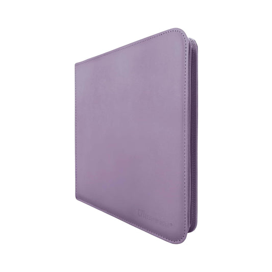 Ultra PRO 12-Pocket Zippered PRO Binder – Purple | Trading Card Collector’s Album | Holds Up to 480 Standard Cards | Side-Loading, Acid-Free, Non-PVC Pages