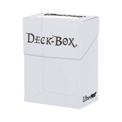 Ultra PRO Deck Box Clear card deck box transparent tcg deck box holding 80 Plus trading cards deck card box storage