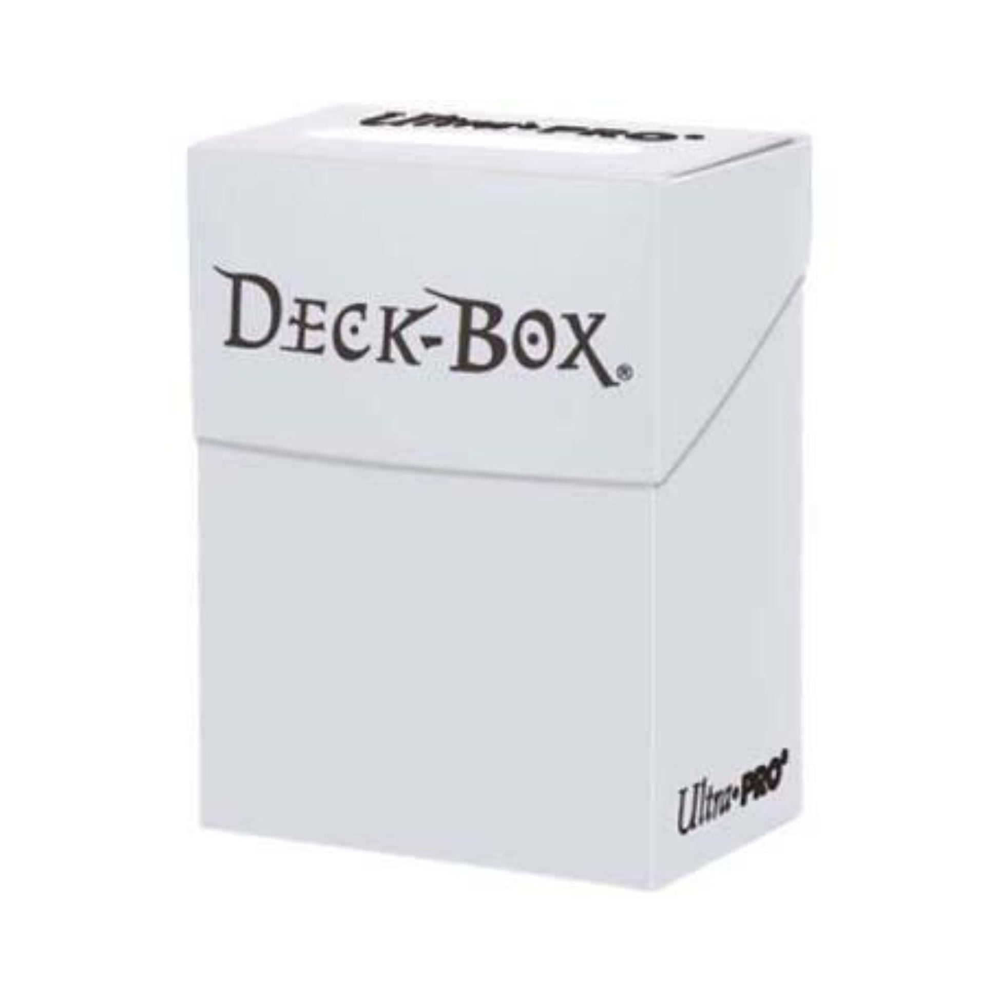 Ultra PRO Deck Box White tcg deck box durable card deck box storage holding 80 Plus trading cards deck of cards holder