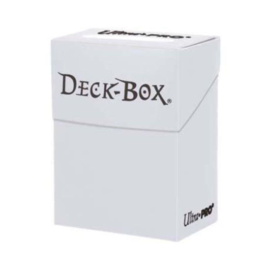 Ultra PRO Deck Box White tcg deck box durable card deck box storage holding 80 Plus trading cards deck of cards holder