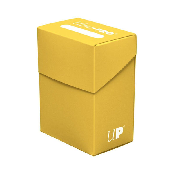 Ultra Pro Deck Box Yellow for 80+ standard size trading cards