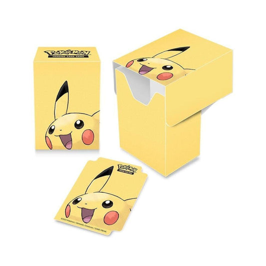 Ultra Pro Full View Deck Box Pikachu for 75 double-sleeved standard size trading cards