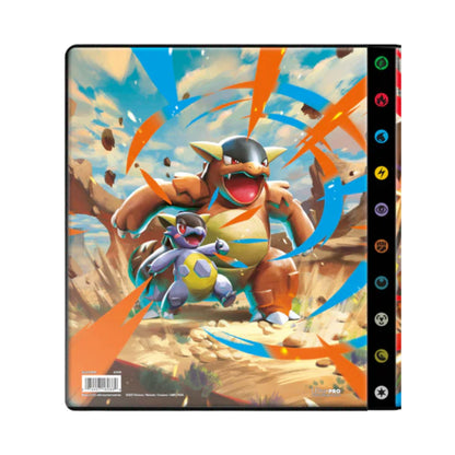 Ultra Pro Pokémon 9 Pocket Portfolio Binder Mega Evolution Storage Album - Holds 252 Cards