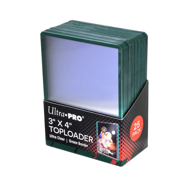 Ultra Pro: Standard 3 x 4-Inch Green Top Loader