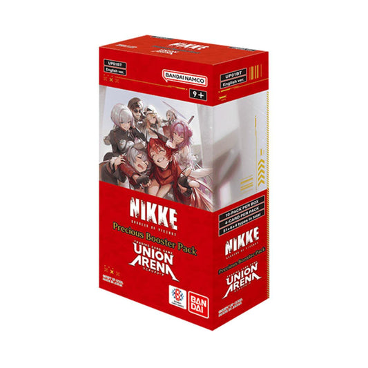 Union Arena TCG Goddess of Victory NIKKE UP01BT English Precious Booster Box with 10 booster packs