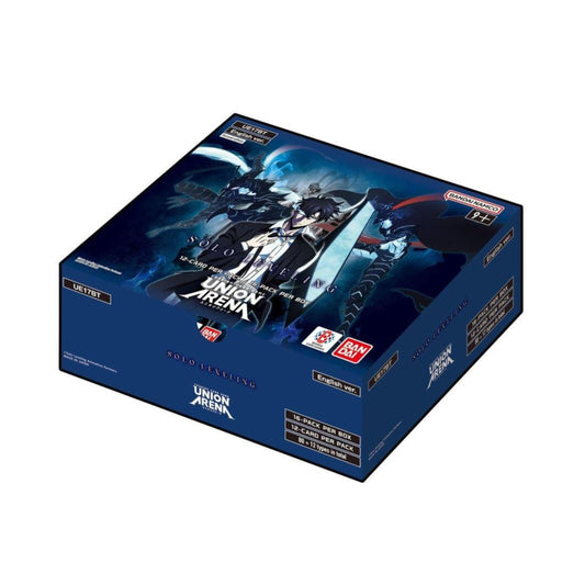 UNION ARENA Solo Leveling Second Edition Booster Box, UE17BT Trading Card Game Display with 16 Booster Packs, Anime Collectible Cards