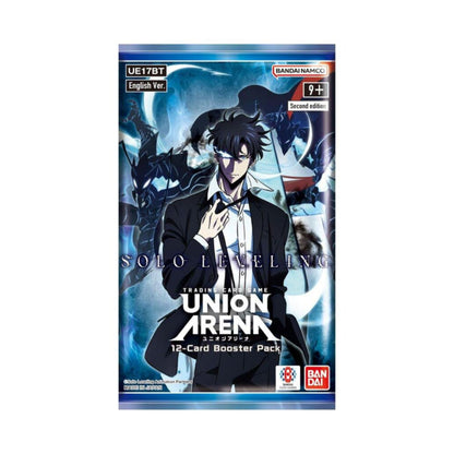 UNION ARENA Solo Leveling 2nd Edition Booster Pack UE17BT, Anime Trading Card Game Collectible Cards