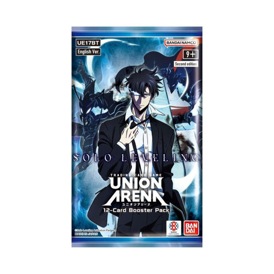 UNION ARENA Solo Leveling 2nd Edition Booster Pack UE17BT, Anime Trading Card Game Collectible Cards