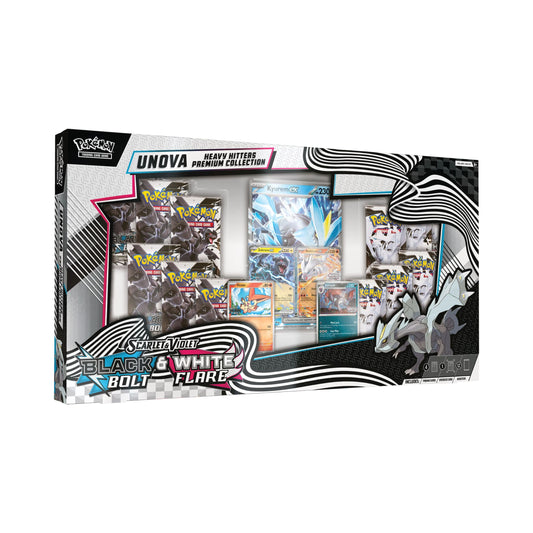 Pokemon TCG Scarlet and Violet Black Bolt White Flare Unova Heavy Hitters Premium Collection