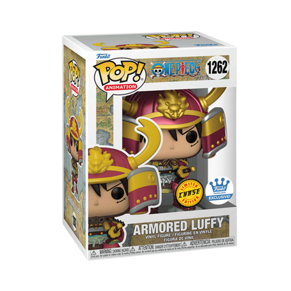 Armored Luffy #1262 Funko Pop! Animation One Piece - Approx. 4.52" Collectible Exclusive Chase Limited Edition Vinyl Figure