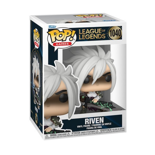 Riven with Broken Blade Funko Pop! Games League of Legends - Approx. 4" Collectible Vinyl Figures #1040 with Display Box Protector Case