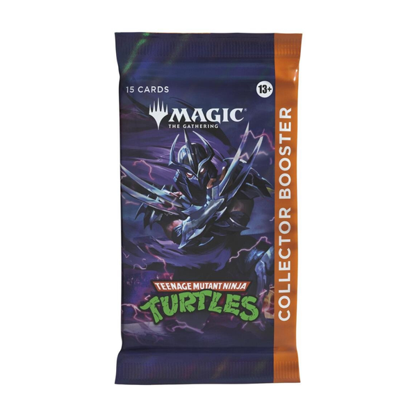 Magic: The Gathering TMNT Collector Booster Pack – Teenage Mutant Ninja Turtles MTG Crossover, 15 Cards, Foils, Rares, Kevin Eastman Headliner