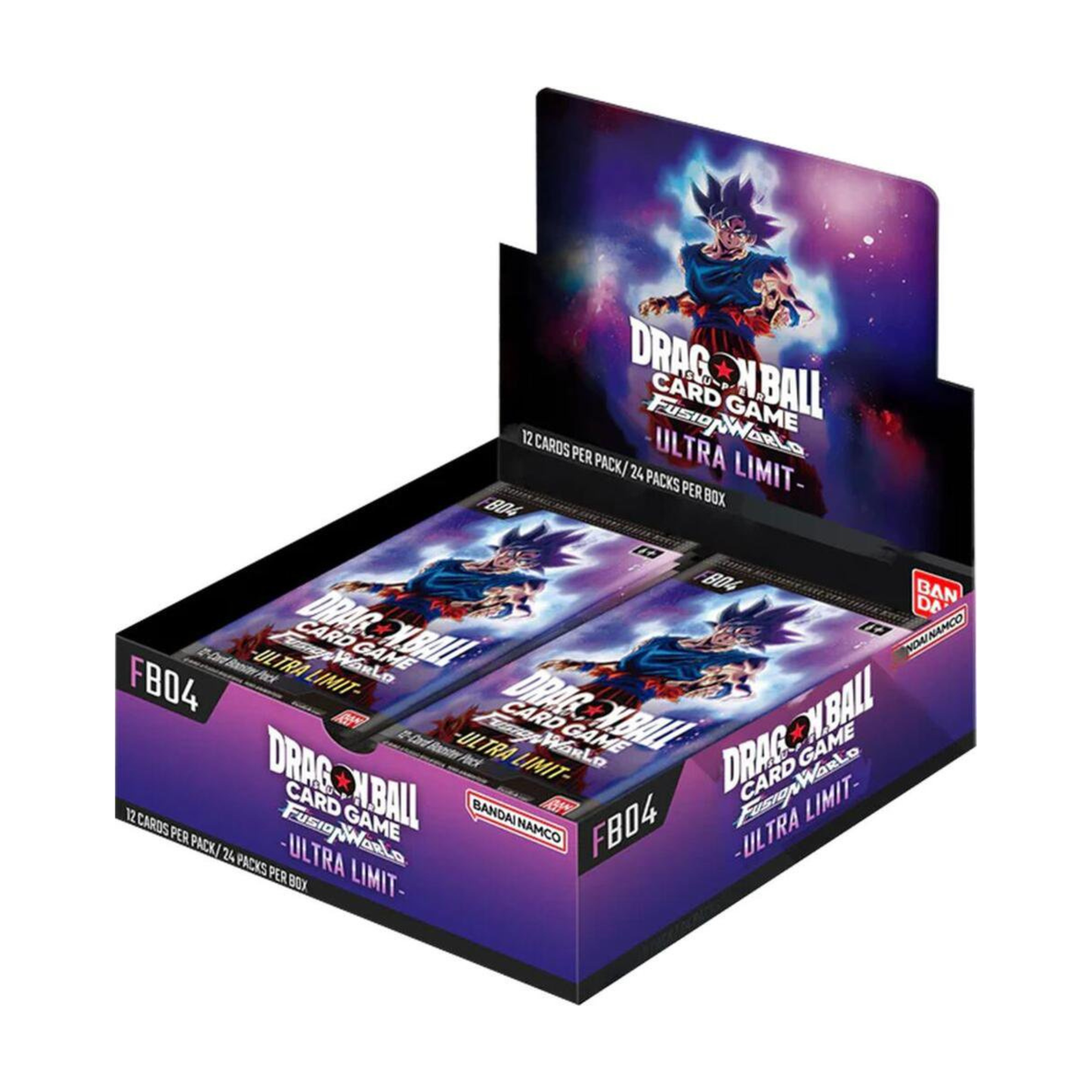 Bandai Dragon Ball Super Card Game Fusion World FB04 Ultra Limit booster box sealed