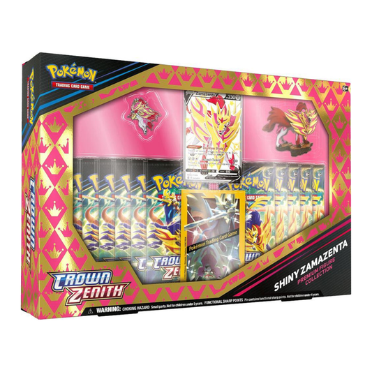Pokemon TCG Crown Zenith Premium Figure Collection Shiny Zamazenta sealed
