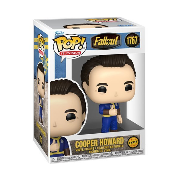 Cooper Howard #1767 Funko Pop! Television Fallout (TV Show) - Approx. 4" Chase Limited Edition Collectible Vinyl Figure Bundled with Display Box Protector Case
