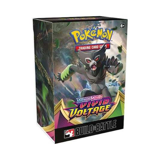 Pokemon TCG Sword & Shield Vivid Voltage Build & Battle Box