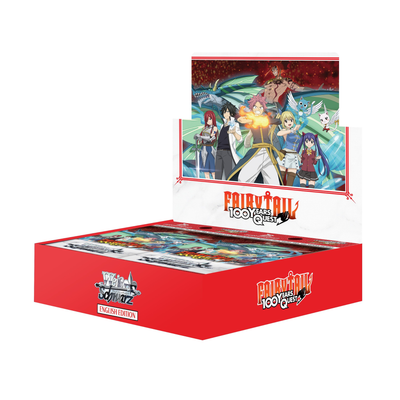 Weiss Schwarz Fairy Tail 100 Years Quest Booster Display Box – Trading Card Game Collectible Set for Fans & Collectors, Includes Rare Cards and Exciting Gameplay (PRE-ORDER MARCH)