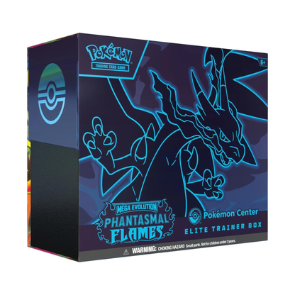 Pokemon TCG Phantasmal Flames Pokemon Center Elite Trainer Box with Promo Cards