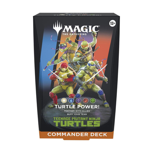 Magic: The Gathering TCG Teenage Mutant Ninja Turtles Commander Deck Turtle Power