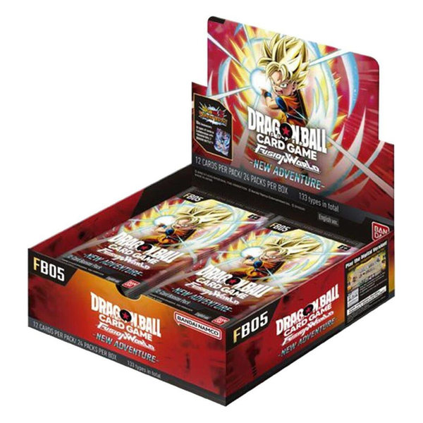 Dragon Ball Super Card Game Fusion World FB05 New Adventure booster box sealed