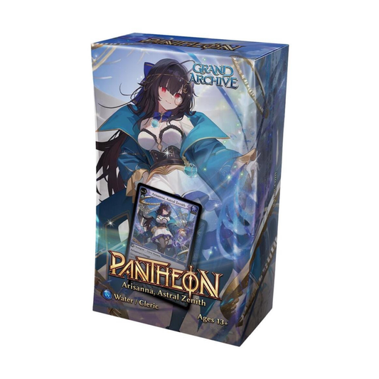 Grand Archive TCG Radiant Origins Pantheon Deck Arisanna Astral Zenith | Pre-Constructed 60-Card Strategy Card Game Deck (PRE-ORDER APRIL)