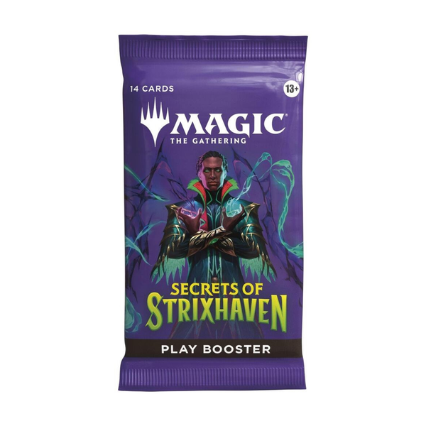 MTG Secrets of Strixhaven Play Booster Pack – Magic: The Gathering SOS – Build Decks, Draft with Friends & Collect Rare, Foil, and Mythic Cards (PRE-ORDER APRIL)