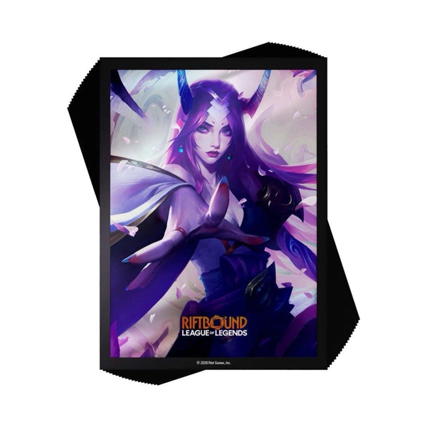 Riftbound LOL TCG SpiritForged Irelia trading card sleeves 100ct standard size protective deck protector sleeves