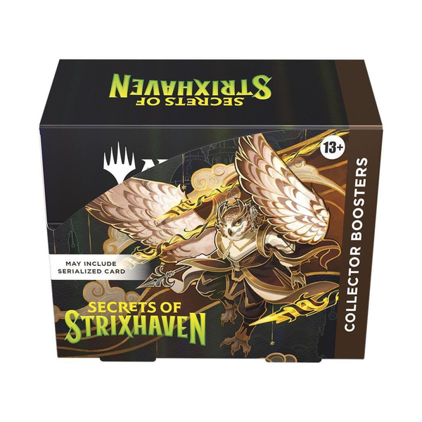 MTG Secrets of Strixhaven Collector Booster Box – 12 Premium Boosters with Rares, Mythics, Foils & Mystical Archive Cards for Collectors & Players (PRE-ORDER APRIL)
