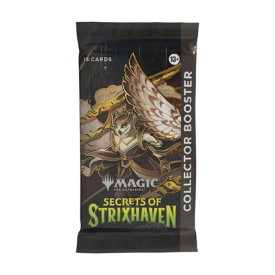 MTG Secrets of Strixhaven Collector Booster Pack – Rare & Mythic Foil Cards, Mystical Archive, Full-Art Lands, Collector-Exclusive Styles (PRE-ORDER APRIL)