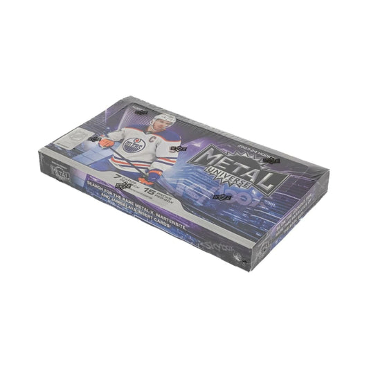 2023/24 Upper Deck Skybox Metal Universe Hockey Hobby Box – NHL Trading Cards, Hockey Card Collecting, Sports Collectibles