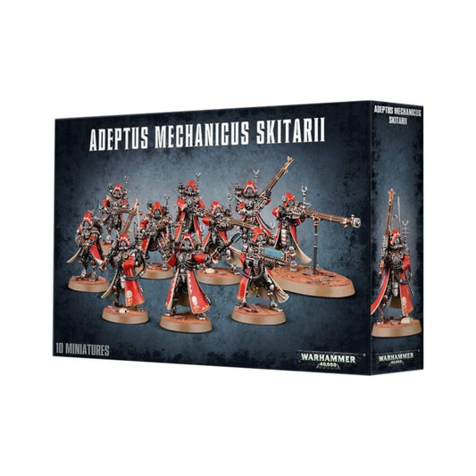 Warhammer 40K Adeptus Mechanicus Skitarii Rangers Vanguard Miniatures Set by Games Workshop Multi-Colored Tabletop Wargaming Model Kit