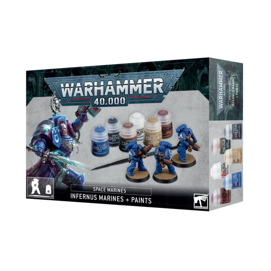 Paints Set Space Marine Infernus Marines Warhammer 40K NIB