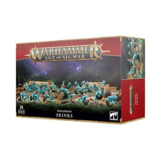Games Workshop Warhammer AOS Seraphon Skinks - 24 Miniatures - NEW SEALED