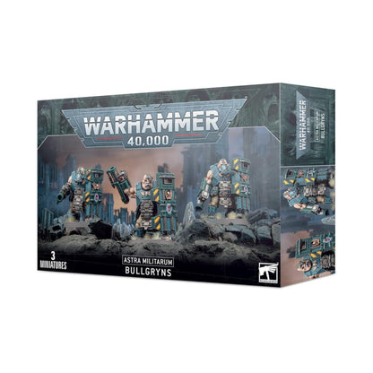 Warhammer 40,000 Astra Militarum Bullgryns - 3 Miniatures