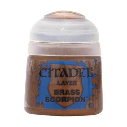 Warhammer Citadel Base Brass Scorpion Paint Bottle 12ml