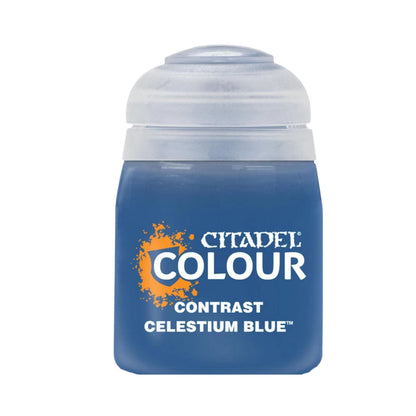Warhammer Citadel Contrast: Celestium Blue Paint Bottle 18ml