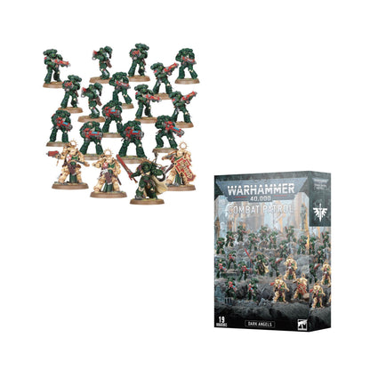 Games Workshop Warhammer 40,000 Combat Patrol Dark Angels Miniatures Set 19 Models