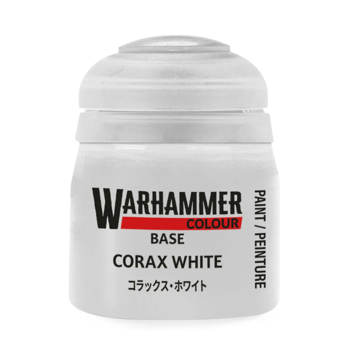 Warhammer Corax White 18ml miniature paint for tabletop models