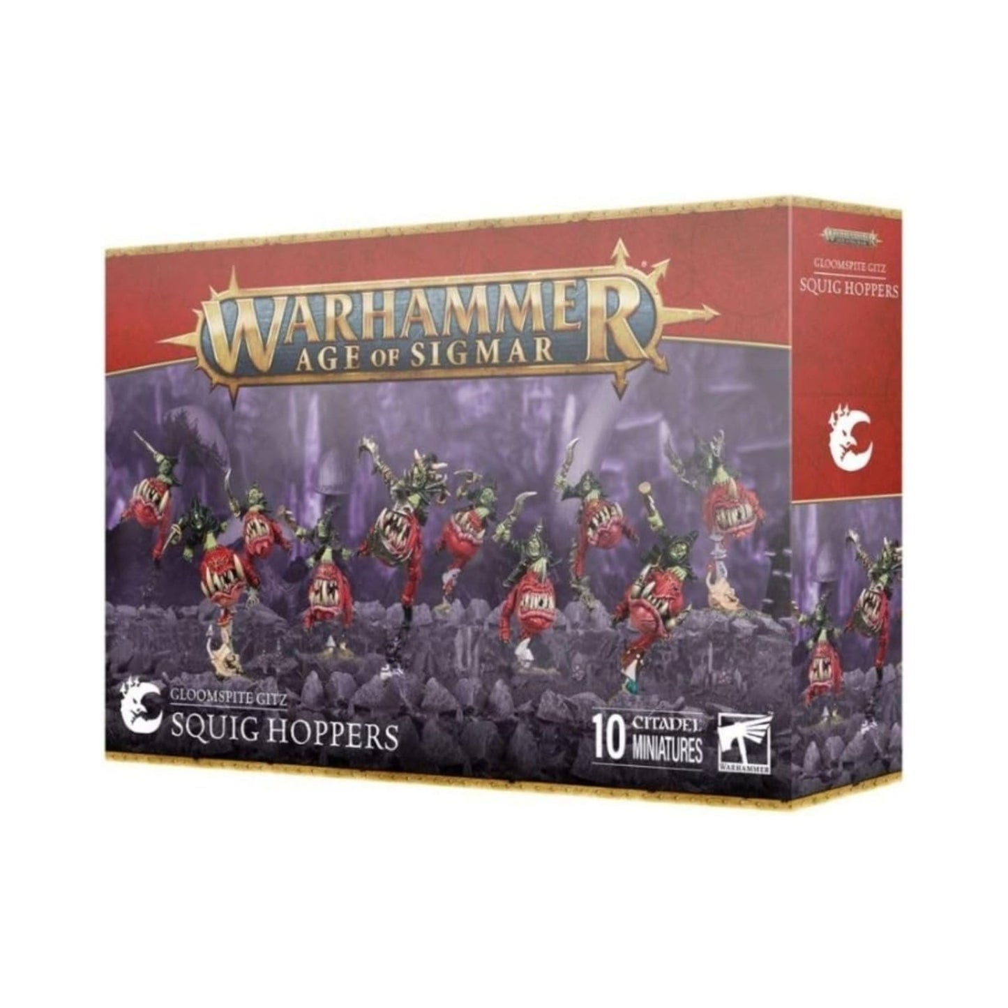Warhammer Age of Sigmar Gloomspite Gitz Squig Hoppers - 10 Citadel Miniatures