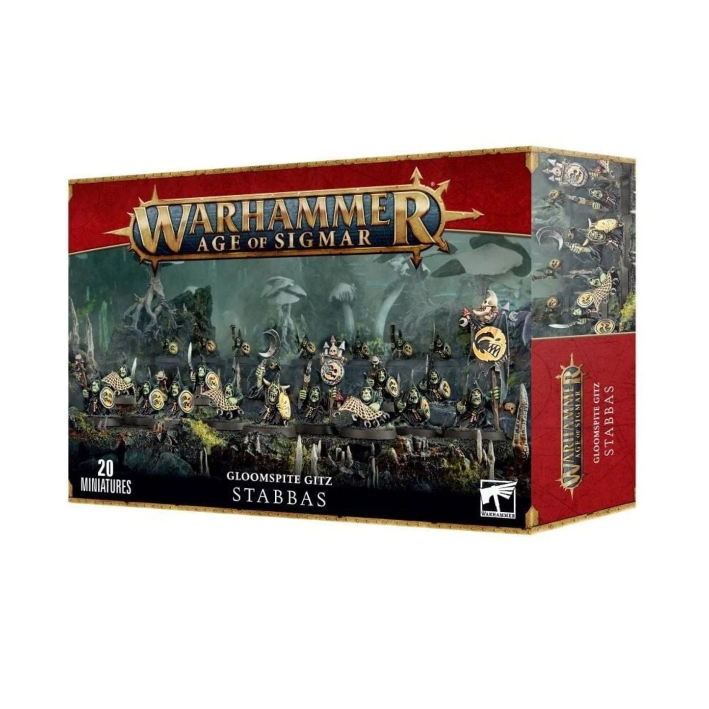 Warhammer Age of Sigmar Gloomspite Gitz Stabbas - 20 Miniatures
