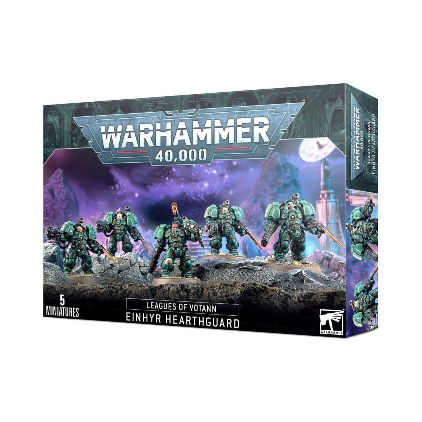 Warhammer 40,000 - Leagues of Votann: Einhyr Hearthguard - 5 Miniatures