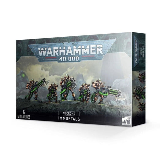 Warhammer 40K Necrons: Immortals Mini Figures - 5 Miniatures