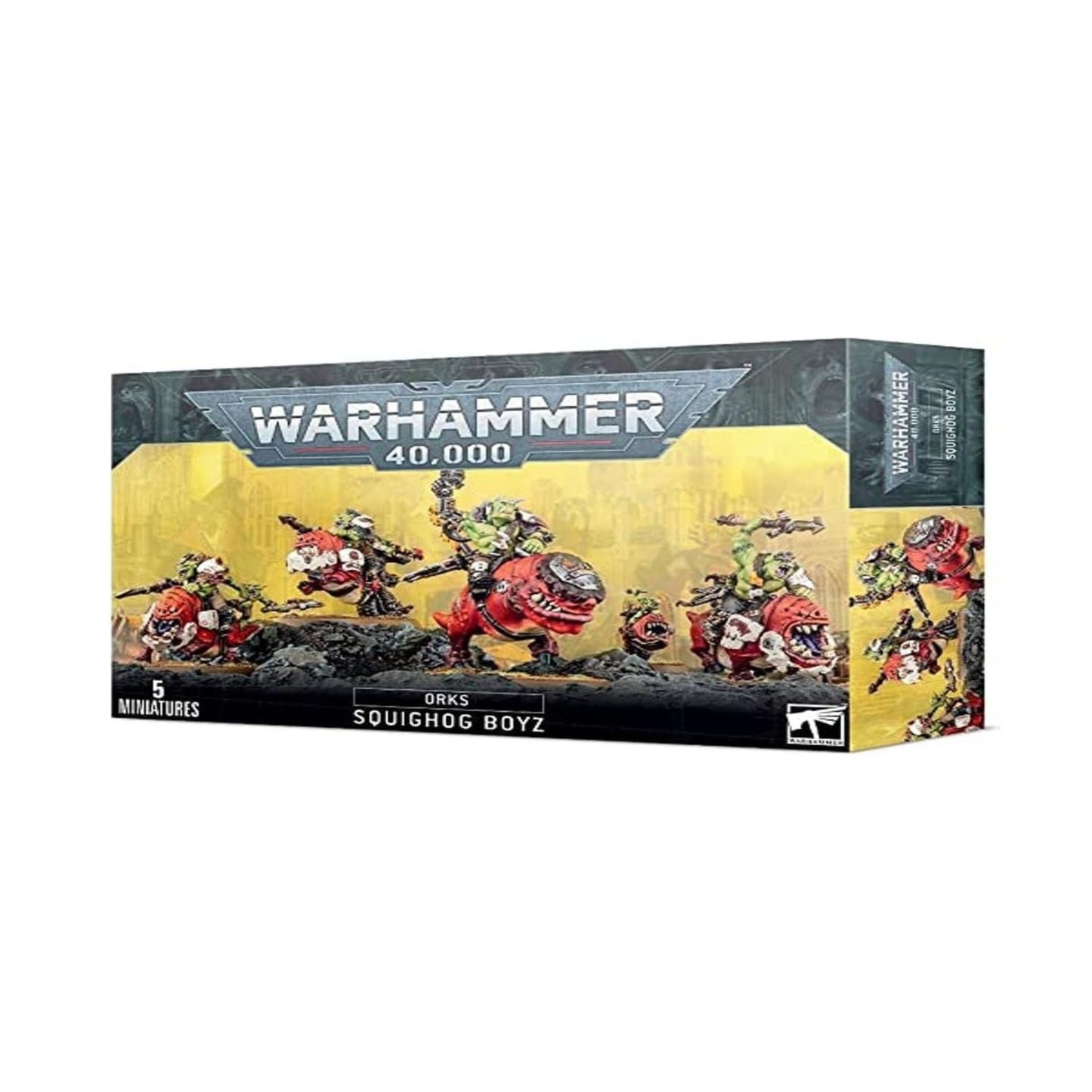 Warhammer 40,000 Orks Squighog Boyz - 5 Miniatures