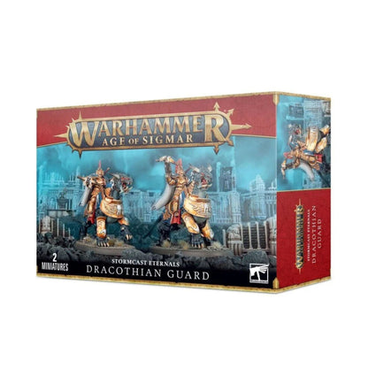 Games Workshop Warhammer Age of Sigmar Stormcast Eternals Dracothian Guard - 2 Miniatures