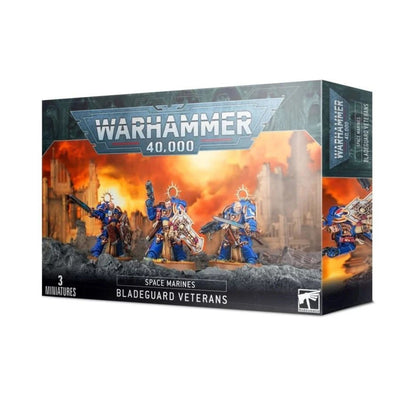 Bladeguard Veterans Space Marines Warhammer 40K NIB - 3 Miniatures