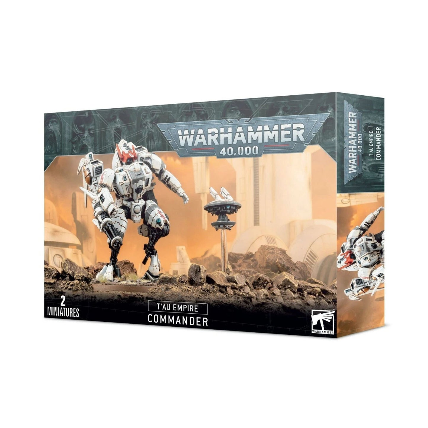 Warhammer 40k T'au Empire Commander - 2 Miniatures